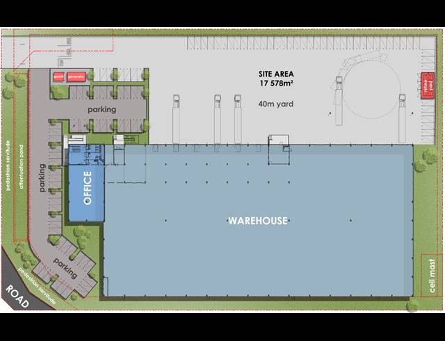 7,499M² WAREHOUSE TO LET IN LINBRO PARK